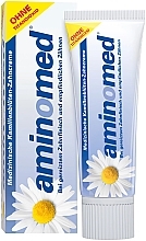 Toothpaste with Chamomile Flowers, without titanium dioxide - Aminomed — photo N3