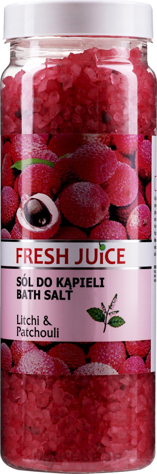 Bath Salt - Fresh Juice Litchi & Patchouli — photo 700 g