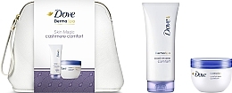 Fragrances, Perfumes, Cosmetics Set - Dove Cashmere Comfort (b/milk/200ml + b/butter/300ml + bag)