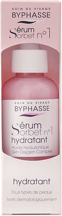 Moisturizing Face Serum - Byphasse Sorbet Serum Moisturizing №1 — photo N1