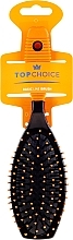 Fragrances, Perfumes, Cosmetics Hair Brush, 2052, black-orange - Top Choice