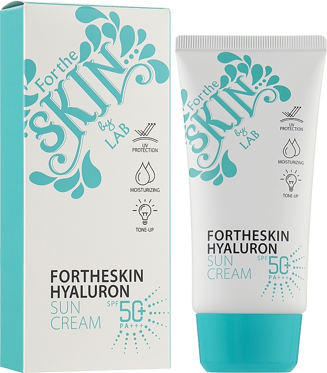 Hyaluronic Acid Sunscreen - Fortheskin Hyaluron Sun Cream SPF50+/PA+++ — photo N3