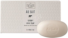 Fragrances, Perfumes, Cosmetics Set - Scottish Fine Soaps Au Lait (soap/3x100g)