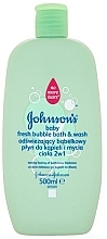 Fragrances, Perfumes, Cosmetics Baby Shower Gel-Foam - Johnson’s Baby Fresh Bubble Bath & Wash