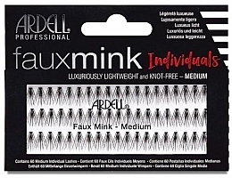 Fragrances, Perfumes, Cosmetics Flase Lashes - Ardell Faux Mink Individuals Knot Free Medium Black