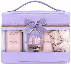 Fragrances, Perfumes, Cosmetics Set, 5 products - Baylis & Harding Jojoba, Vanilla & Almond Oil Luxury Vanity Gift Set