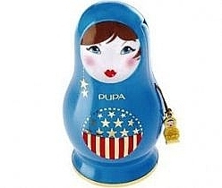 Fragrances, Perfumes, Cosmetics Set - Pupa Puposka Small American №01 (Eyeshadow + Lip Gloss)