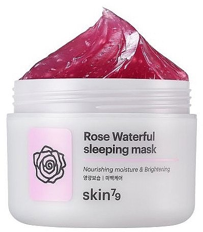 Relaxing Facial Night Mask - Skin79 Rose Waterfull Mask — photo N1