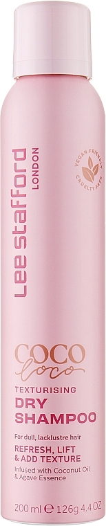 Dry Shampoo - Lee Stafford CoCo LoCo With Agave Texturising Dry Shampoo — photo N1