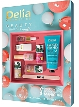 Fragrances, Perfumes, Cosmetics Delia Beauty Nail Set Nude - Delia Beauty Nail Set Nude