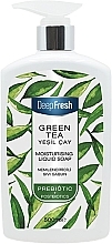 Fragrances, Perfumes, Cosmetics Green Tea Liquid Hand Soap - Aksan Deep Fresh Prebiotics Moisturising Liquid Soap Green Tea