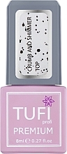 Fragrances, Perfumes, Cosmetics Shimmer & Fine Crumb Top Coat - Tufi Profi Premium Crumb And Shimmer Top