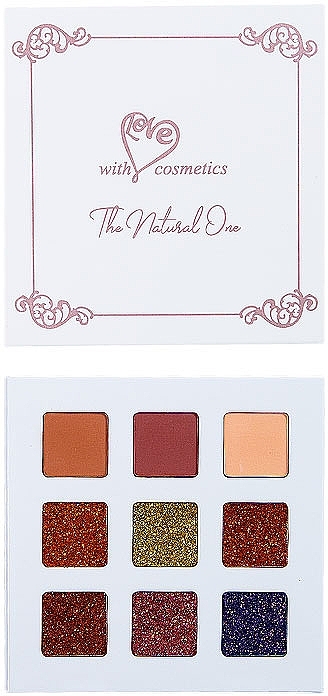 Eyeshadow Palette - With Love Cosmetics Eyeshadow Palette — photo N2