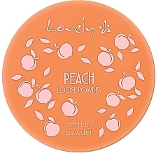 Fragrances, Perfumes, Cosmetics Transparent Face Powder - Lovely Peach Loose Powder Setting Powder