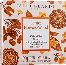 Perfumed Soap 'Lombardy Gardens'  - L'Erbolario Berries Flower Wood Perfumed Soap — photo N1