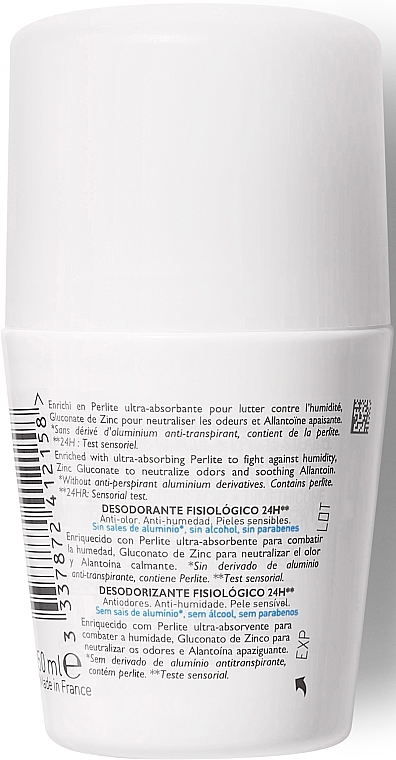 Roll-on Deodorant - La Roche-Posay Physiological 24H Roll-On Deodorant — photo N2