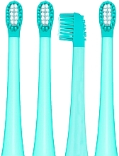 Electric Toothbrush Head, turquoise - Vitammy Little Dino — photo N1