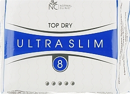 Fragrances, Perfumes, Cosmetics Sanitary Pads 'Ultra Slim Top Dry' 5 drops, 8 pcs. - Normal Clinic