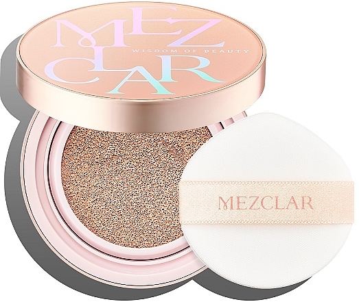 Cushion Foundation - Mezclar Skin Care Air Fit Cover Cushion Peach — photo N1