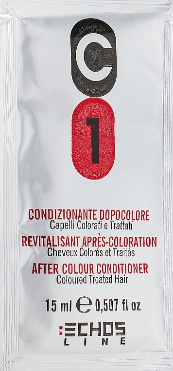 Conditioner for Colored & Damaged Hair - Echosline C1 After Color Conditioner (sample) — photo N1