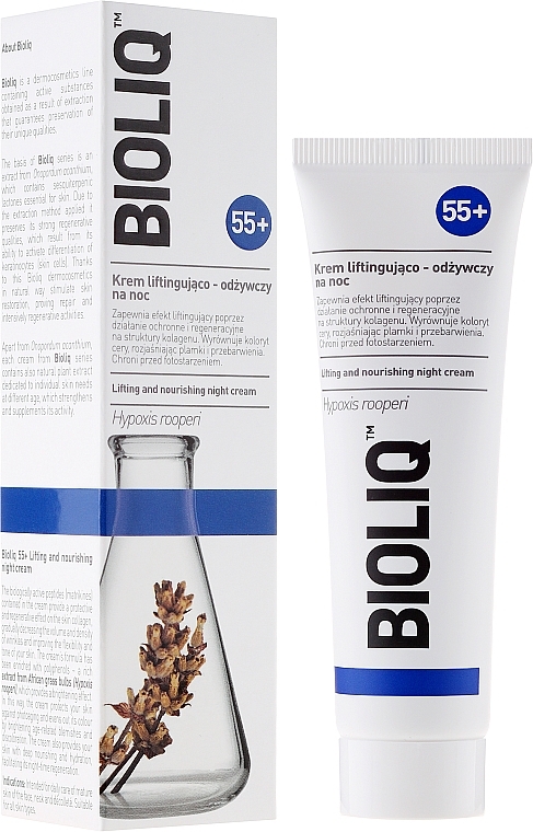 Nourishing Lifting Night Cream - Bioliq 55+ Lifting And Nourishing Night Cream — photo N1