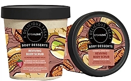 Fragrances, Perfumes, Cosmetics Body Scrub - Sersanlove Body Desserts Instant Reviving Scrub Almond & Honey Milk