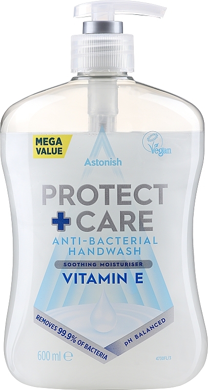 Antibacterial Liquid Soap 'Hydration and Protection' - Astonish Moisture & Protect Antibacterial Handwash — photo N1