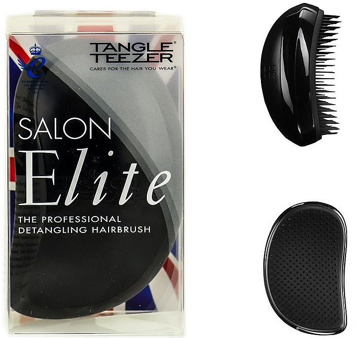 Hair Brush - Tangle Teezer Salon Elite Black Blush — photo N6