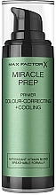 Fragrances, Perfumes, Cosmetics Correcting & Cooling Primer - Max Factor Miracle Prep Colour Correcting Cooling