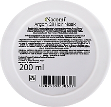 With Cashmere - Nacomi Argan Oil Hair Mask  — photo N2