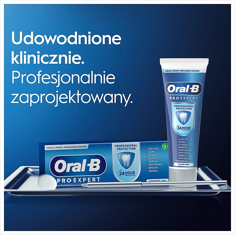 Fresh Mint Toothpaste - Oral-B Pro-Expert Professional Protection Toothpaste Fresh Mint — photo N4