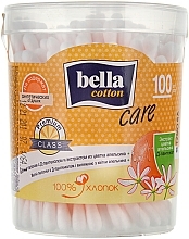 Fragrances, Perfumes, Cosmetics Cotton Buds with D-Panthenol & Orange Blossom Extract, 100 pcs - Bella