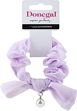 Fragrances, Perfumes, Cosmetics Hair Tie FA-5621, with lilac bead - Donegal