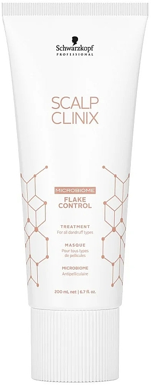 ふけ防止ヘアマスク - Schwarzkopf Professional Scalp Clinix Flake Control Treatment — photo N1