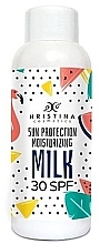 Fragrances, Perfumes, Cosmetics Moisturizing Sun Milk - Hristina Cosmetics Moisturizing Sun Protecting Milk SPF30