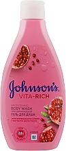 Fragrances, Perfumes, Cosmetics Shower Gel "Pomegranate" - Johnson’s Body Care Vita-Rich Shower Gel