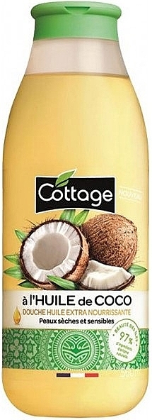 Coconut Nourishing Shower Gel Oil - Cottage Coconut Oil Shower — photo N1