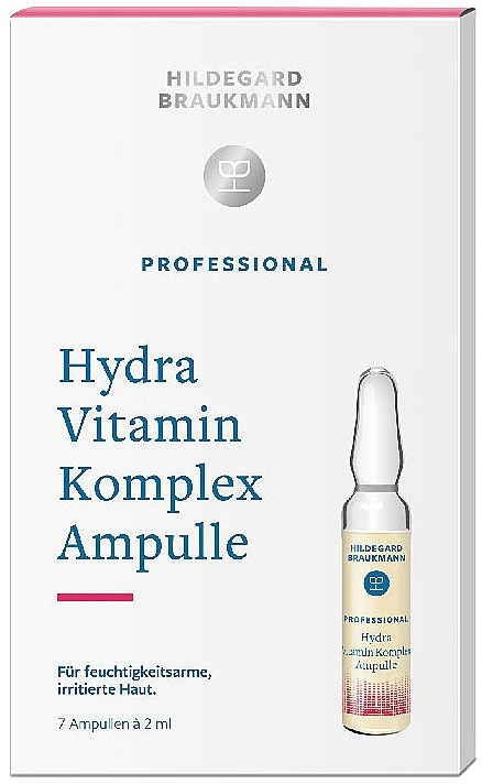 Vitamin Face Ampoules - Hildegard Braukmann Professional Hydra Vitamin Complex Ampoules — photo N2