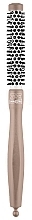 Fragrances, Perfumes, Cosmetics Aluminum Thermal Brush with Thermonaylon Bristles, nude pink, d16mm - 3ME Pure Mastery