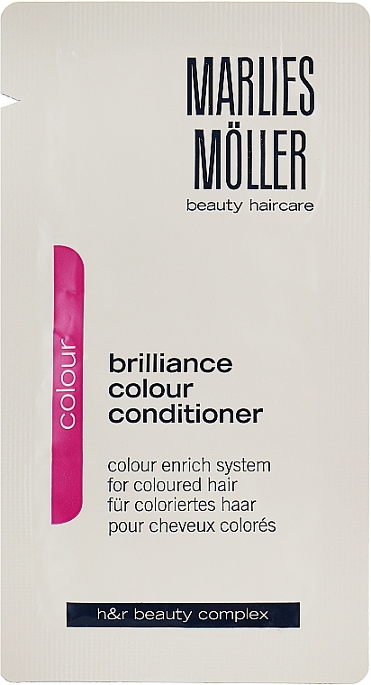 Colored Hair Conditioner - Marlies Moller Brilliance Colour Conditioner (prybka) — photo N1