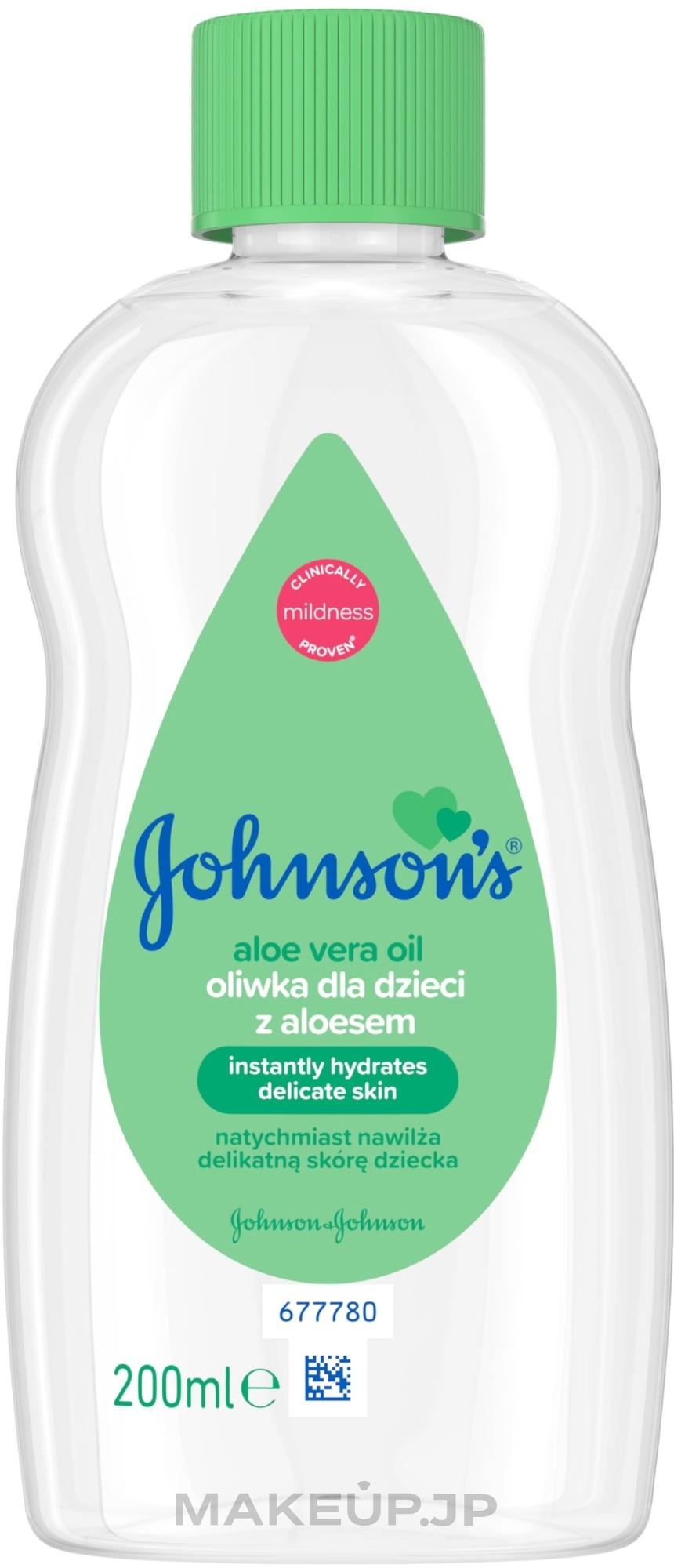 Aloe Body Oil - Johnson’s Baby — photo 200 ml