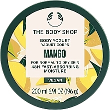 Fragrances, Perfumes, Cosmetics Body Yoghurt for Normal & Dry Skin - The Body Shop Mango Vegan Body Yogurt