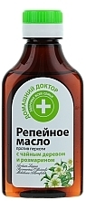 Anti-Dandruff Burdock Oil - Domashniy Doktor — photo N2