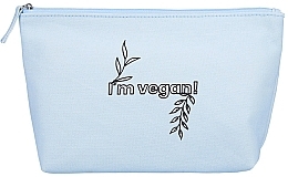 Cotton Cosmetic Bag, blue - Ilu Cotton Cosmetic Bag — photo N1