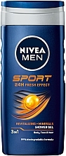 Set - NIVEA MEN Sport Beat (sh/gel/250ml + deo/50ml) — photo N4