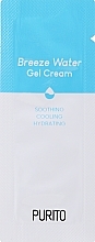 Soothing Face Gel Cream - Purito Breeze Water Gel Cream (sample) — photo N1