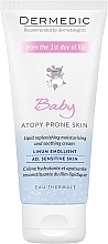 Fragrances, Perfumes, Cosmetics Moisturizing & Soothing Cream - Dermedic Emolient Linum Baby Body Cream