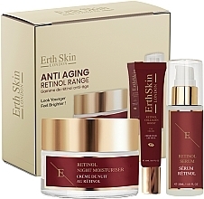 Fragrances, Perfumes, Cosmetics Set - ErthSkin London Anti Aging Retinol Range (serum/30ml + f/cr/50ml + eye/cr/20ml)