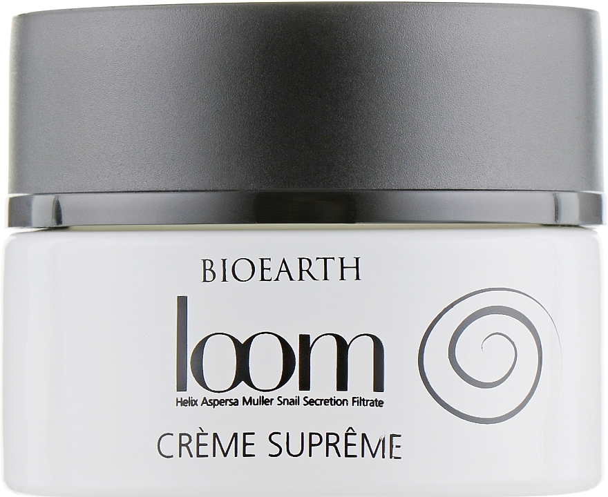 Face Cream with Snail Mucin Extract - Bioearth Loom Supreme Cream — photo N2