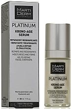 Fragrances, Perfumes, Cosmetics Anti-Aging Face Serum - MartiDerm Platinum Krono-Age Serum